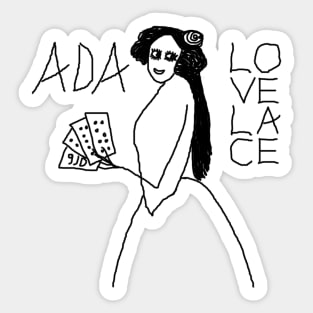 Ada Loveplace Sticker